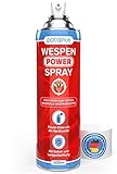 Wespen Power Spray 500ml gegen Wespen & Wespennester - Wespenspray mit 4 Meter Power-Düse sowie Sofort- & Langzeitwirkung - hochwirksam aus deutscher Produktion