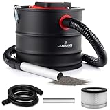 LEHMANN Aschesauger 18L - 1200W - Kaminsauger mit robustem Metalltank - HEPA-Filter im Metallgehäuse - Blasfunktion - Aschestaubsauger für hohe Temperaturen – ideal für Kamin, Pelletofen, Grill