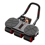 Bauchtrainingsrolle - Automatischer Rückzug Bauchtrainer Roller,Krafttraining Leises Sportgerät Für Männer Erwachsene Jugendliche & Sportler