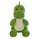 Plüschtier Dinosaurier Kuscheltier Stofftier, Grüner Dinosaurier Plüschtiere, Kawaii Dinosaurier Plüsch Kissen Spielzeug, Dinosaurier Kuscheltier Plüsch Spielzeug Plüschtier für Kinder (50cm,Grün)