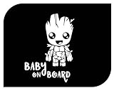 Vinyl-Aufkleber Baby Groot an Bord, Baby Groot on Board, verschiedene Größen