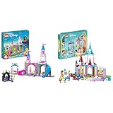 LEGO Disney Princess Auroras Schloss Spielzeug & Disney Princess Kreative Schlösserbox, Spielzeug Schloss Spielset