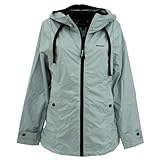 khujo Somia Damen Jacke Regenjacke Coat Übergangsjacke (as3, alpha, m, regular, regular, Frozen-blue)