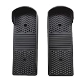 Zambuph Elliptical Cross Trainer Pedal Oval Bike Fußpedale Sportgeräte Zubehör ABS Cross Trainer Anti Rutsch Pedal