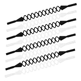 TOPPERFUN 8 Stück Teiliges Brillenband Verstellbare Rutschfeste Gläserhalterung mit Schwimmfähigem Silikon seil Geeignet für Sportbrillen und Outdoor aktivitäten Sicherer Halt für