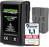 PATONA Premium V-Mount - Ersatz für Akku Sony BP-190WS (13200mAh) - BP-GL65 BP-GL65A BP-GL95 BP-GL95A BP-190S BP-C190S zu z. B. HDW-800P PDW-850 DSR-250P DSR-600P DSR-650P usw.