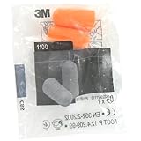 20 Paar 3M 1100 Ohrstöpsel Weiche Schaumstoff-Ohrstöpsel, 35 dB SNR, Ideal zum Schlafen, Reisen, Lernen, Arbeit, Lauter Lärm