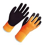 SHINEOFI 1Paar Kältesichere Arbeitshandschuhe Für Gartenarbeiten Und Niedrigtemperaturbeständig Ergonomisches Design Langlebig Und Professionell