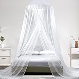 Axingqiwu Moskitonetz für Bett, Großes Moskitonetz Reise Betthimmel, Himmelbett Vorhänge als Moskitoschutz, Mosquito Net Outdoor füR Reise und zu Hause Indoor