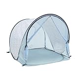 Babymoov Strandmuschel Blue Waves mit LSF 50+, Pop-Up-System, 1 Stück (1er Pack)