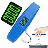 Waage für Gepäck und Koffer – tragbares Gewichtsmessgerät, digitale Waage mit Haken | für Angeln, Reisen, Zuhause und Outdoor-Aktivitäten