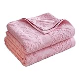 YDYAENIO Baumwolldecken for Betten, Sommer-Frottee-Steppbettbezug, weich(Color1,180x220cm)