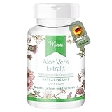 Aloe Vera Extrakt - ANTI-AGING LINE - mit 150mg Vitamin C - 120 Kapseln - Hochdosiert - 100% Vegan – Herstellung & Laborprüfung in Deutschland | MIOSAN® CLUB - Exklusives Wohlbefinden