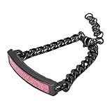 ASHATA Smart Stylish Armband, Wearable Activity und Fitness Tracker für Multi Sport Modus, Bluetooth V5.1 Fitness Tracker Armband IP68 Water Proof, Magnetic Lading (Black)