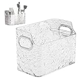 Transparente Kosmetik-Vitrinen – Badezimmer transparente Kosmetikbox | Abnehmbarer Badezimmerschrank Aufbewahrung Badezimmer Schrank Organizer