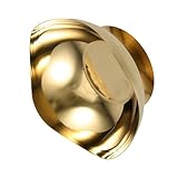 COLLBATH Eisbecher Aus Edelstahl Eisschale Vorspeisen Dessertbecher Kleine Obstschale Pudding Dessertschale Müslischale Joghurtbecher Aus Edelstahl Puddingschale Aus Stahl Golden