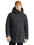 khujo Herren Jacke SHANCK warm wattiert Cargo Parka Kapuze Strickkragen Zwei-Wege-Reißverschluss