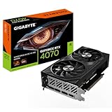 Gigabyte GeForce RTX 4070 WINDFORCE 2X OC V2 12G Grafikkarte - 12GB GDDR6, 192bit, PCI-E 4.0, 2490MHz Core Clock, 3 x DisplayPort 1.4a, 1 x HDMI 2.1a, NVIDIA DLSS 3, GV-N4070WF2OCV2-12GD