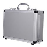 Vaguelly 1 Stück Alu Toolbox mit Codeverschluss Tragbare Aufbewahrungsbox für Werkzeuge und Persönliche Gegenstände Robuste und Sichere Lösung für Zuhause und Unterwegs
