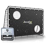 Racetex Fußballtor Kinder inkl. Torwand mit [Anti-Rost Beschichtung] - Fussballtore für Garten Kinder und Erwachsene - Fußball Tor mit Erdanker für einen optimalen Halt - Fussballtor (Galaxy)