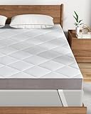 BedStory Topper 200x200cm, 12cm H3&H4 Kaltschuam Topper, Bequeme Matratzentopper für Boxspringbett und unbequemem Betten Schlafsofa - Öko-TEX Zertifiziert-Beide Seiten Schlafbar