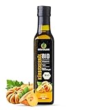 Kräuterland BIO Kürbiskernöl 250ml - Original steirisches Kürbisöl aus gerösteten Kürbiskernen - 100% rein, kaltgepresst, vegan - Premium Qualität aus der Steiermark