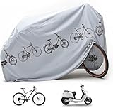 Motorradabdeckung,Motorrad Abdeckplane,wasserdichte Motorradabdeckung,Motorradabdeckung Winterfest,Abdeckung für Motor Moped Roller,Abdeckplane für Motorrad Motorroller (200cmx100cm)