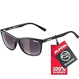 ALPINA JAIDA - Verspiegelte und Bruchsichere Sonnenbrille Mit 100% UV-Schutz Für Erwachsene, black matt, One Size