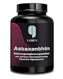 9 Leben® PREMIUM Astaxanthin hochdosiert 180 Kapseln [LABORGEPRÜFT] - vegan & ohne Zusatzstoffe - 6mg/Kapsel - Antioxidans vital pur