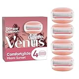 Gillette Venus Miami Sunset ComfortGlide Rasiererminen für Damen, 4 Stück