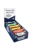 Multipower Protein Bar Mix Box – Gemischte Eiweißriegel Box (12 Stück / 495g), Proteinriegel in unterschiedlichen Geschmacksrichtungen, kalorienarmer Energieriegel Mix