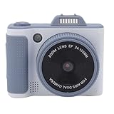 Videokamera, 2,5K 66MP Digitalkamera für den Autofokus für Fotografie, 2,4 Zoll 180 ° Flip -Bildschirmkamera mit LED -Füllung, Kompakte Reisekamera für Anfänger mit 16 -facher