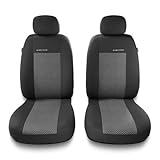 Mossa - Universal Sitzbezüge Auto kompatibel mit Toyota Auris I, II (2006-2019) - Autositzbezüge Schonbezüge für Autositze - 2UNE-2