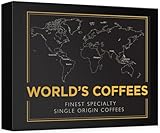 Kaffee-Geschenkset - WORLD'S COFFEES | Gemahlener Kaffee 300g (6 x 50g) - 6 Feinste Single-Origin-Kaffees | Geschenkidee für Sie oder Ihn