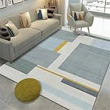 Kunsen Küche Teppichvorleger Teppich Eingang Blau Weiches, Komfortables, modernes und minimalistisches Design für das Wohnzimmer Kinderzimmer 70x140CM