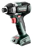 metabo Akku-Schlagschrauber SSD 18 LT 200 BL - 18 V, 200 Nm Drehmoment, 1/4' Sechskant, 3 Drehzahlstufen - Brushless Motor, LED-Licht, kompakt & leistungsstark - Ohne Akku & Ladegerät