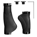Ergonomische Fahrradgriffe Mit Zwei Seiten Lock-On Design - Rutschfest Für 22,2 Mm Mountainbike Und Rennrad Lenker