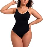 piannao Shapewear Damen Body Shper Bauchweg Bodysuit Formender Vielseitige Frauen atmungsaktiven Materialien mit Verstellbarer Bequemer shapewear damen stark formend bodys für damen
