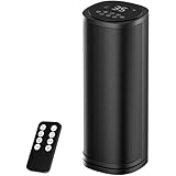 Vairtinary 1800W Heizlüfter Energiesparend mit Fernbedienung,41 CM PTC Keramik Heizlüfter Leise,70°Oszillierend Elektroheizung,12h-Timer & Überhitzungsschutz,für Schlafzimmer, Zuhause