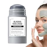 Gesichtstonerde Zur Reinigung, Reinigende Tonerde Gesichtsmaske Zur Hautpflege & Fettige Haut, Feuchtigkeitsspendende Reinigungscreme Sanfte Pflege Fettkontrollierende Festcreme