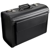 D&N Business Line Pilotenkoffer, 46 cm, 29L, Schwarz