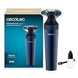 Cecotec PrecisionCare Elite Rotationsrasierer, Laufzeit 70 Minuten, Edelstahlklingen, IPX6 wasserdicht, für den täglichen Gebrauch oder auf Reisen, leistungsstark und effizient, 7200 U/min