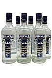 Ouzo Pilavas 6 x 0,7 Liter – Traditioneller griechischer Anisschnaps, doppelt destilliert, 40% Vol. – Perfekt für Feiern, Gastronomie oder als Geschenkset
