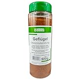 NEBONA Gewürze - Premium Geflügel Gewürzmischung 500 g Gastro-Qualität - Hähnchengewürz 100% naturrein und natürlich - Gewürz für Putenbrust-Filet, Chicken-Wings, Brat-Hähnchen und Geflügelgerichte