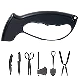 Axe & Machete Messerschärfer, Handmesser- & Werkzeugschärfer, professionelles Schärfen Ulu Messer Axt Beil Machete, Wiederherstellen, Reparieren & Schärfen gezackte Klingen, Schneidwerkzeuge,
