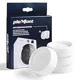 Plemont Universal Schwingungsdämpfer MADE IN GERMANY für Waschmaschinen & Trockner - anti Vibrationsdämpfer - Ersatzteile, Zubehör für Bosch, Privileg, AEG, Siemens - Vibration Dämpfer Pads