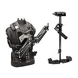 Flycam Galaxy Dual Arm & Steadycam Weste mit redking Videokamerastabilisator Professionelles Stabilisierungssystem bietet Komfort & Entlastung (FLCM-GLXY-RK)