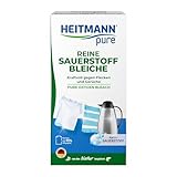 HEITMANN pure Reine Sauerstoffbleiche: Ökologisches Bleichmittel, hohe Waschkraft gegen Flecken & Schmutz, 350g