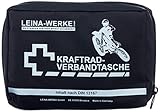 LEINA-WERKE REF 17010 Leina Kraftrad-Verbandtasche, Inhalt DIN 13167, schwarz