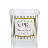Für Dein Tier VitalPulver Pur | Brennnessel (konz.) (1 x 2 kg) | Ergänzung der Fütterung für Hunde, Katzen und Pferde | Pflanzliche Mineralstoffe und Vitamine | Unterstützt Stoffwechsel und Vitalität